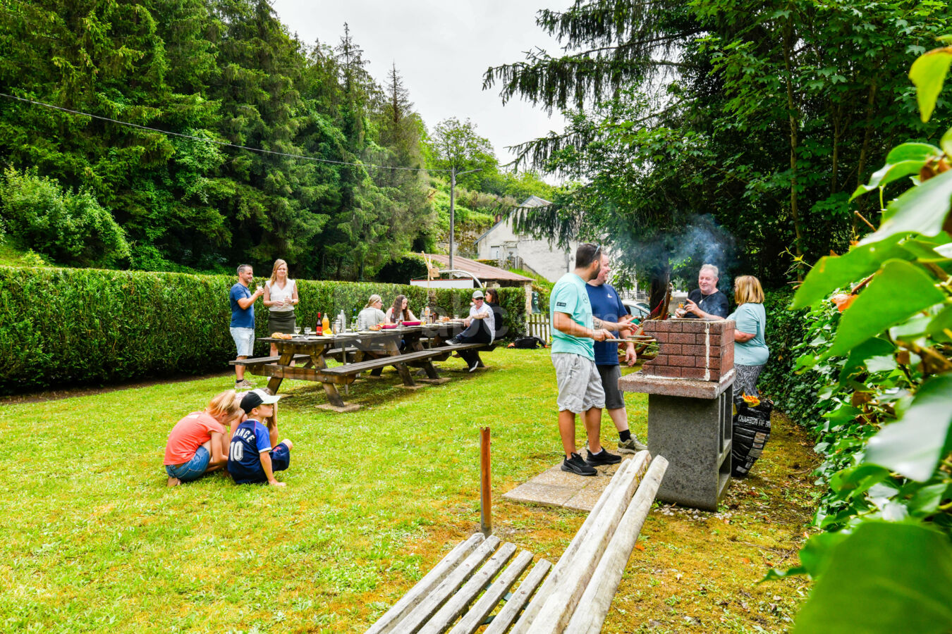 Jardin au bord de l'eau