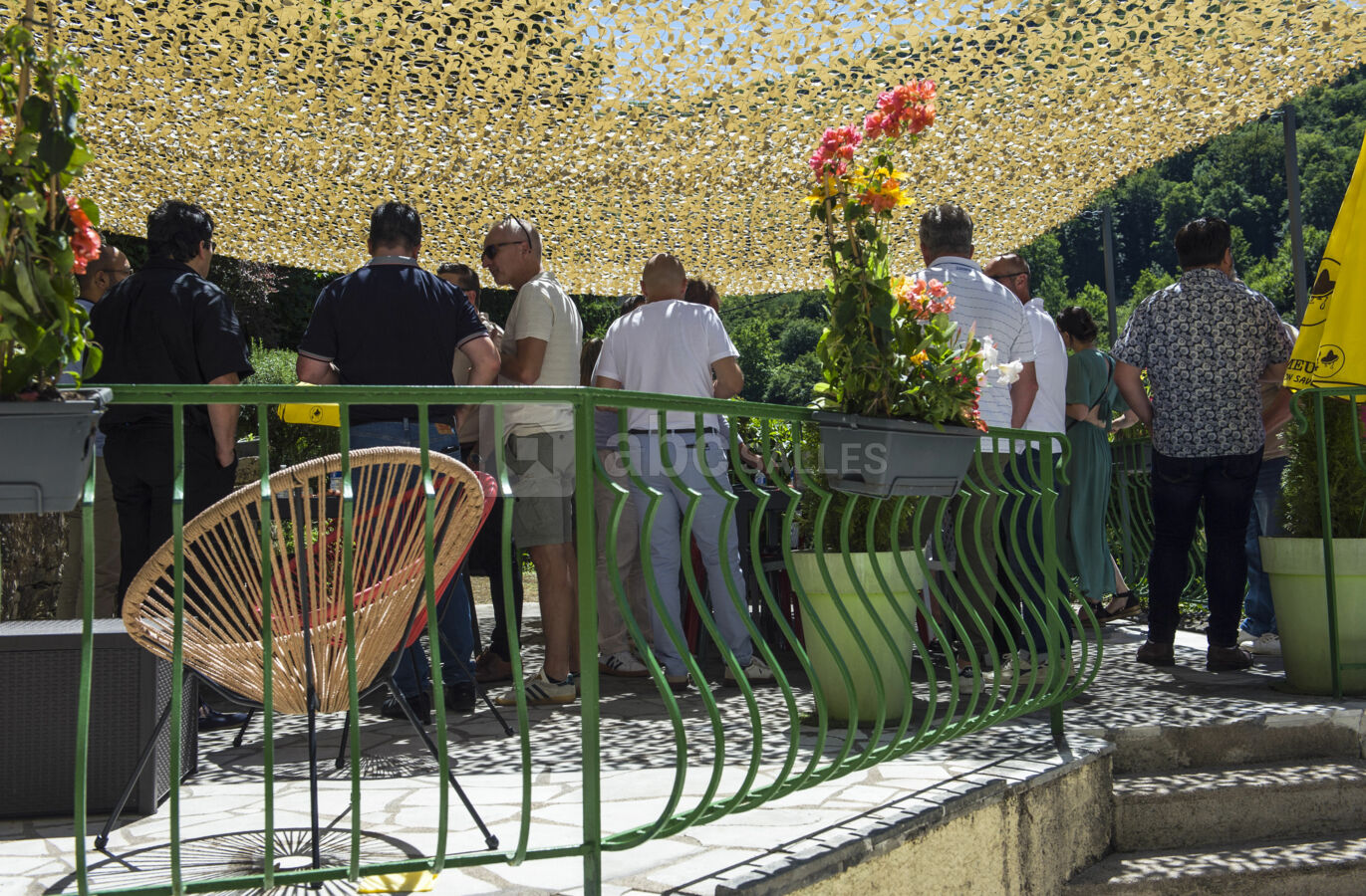 Terrasse 30 places assises