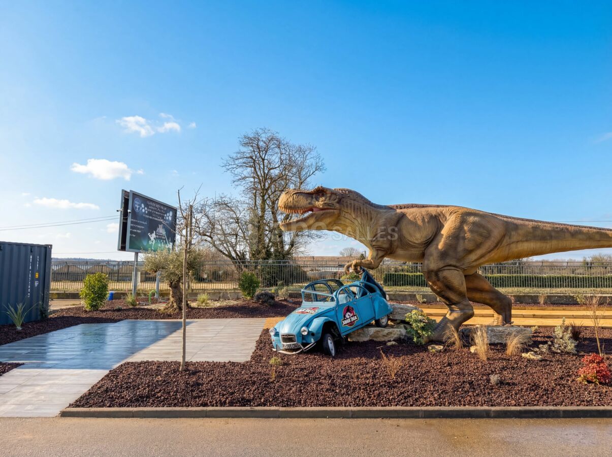 Terrasse + 2 terrains de pétanque