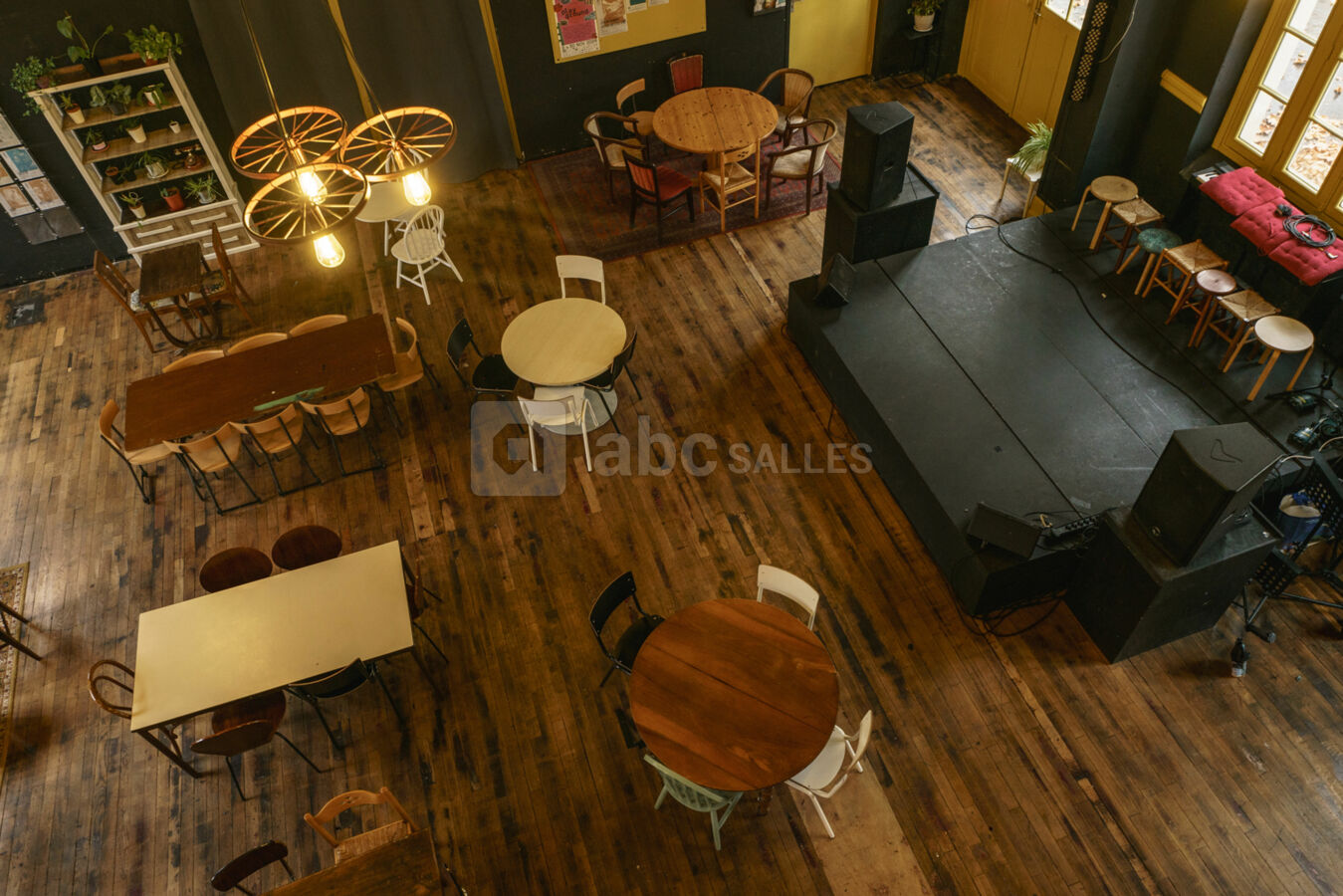 L'Agora vue depuis la mezzanine