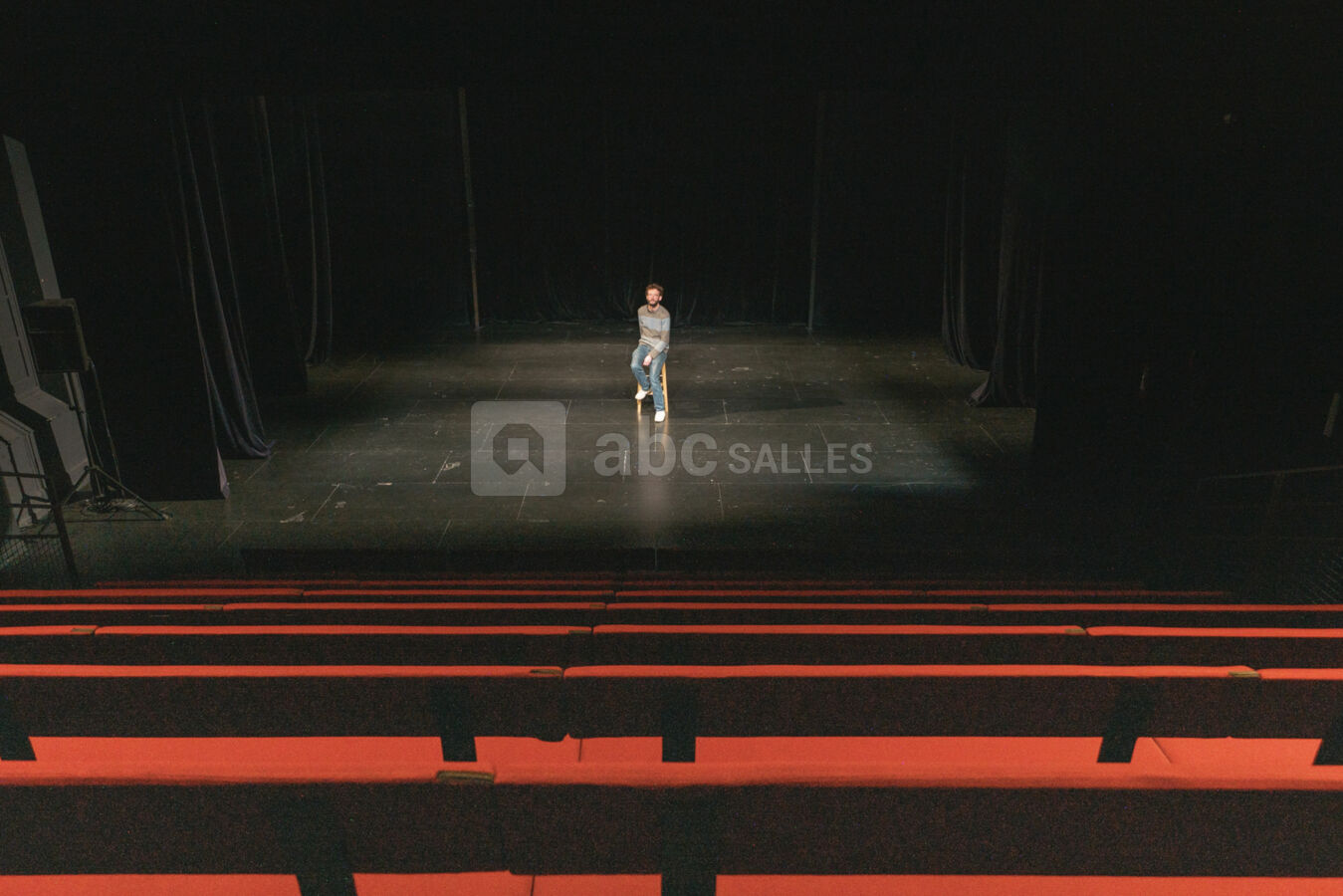 Le plateau de la Grande Salle