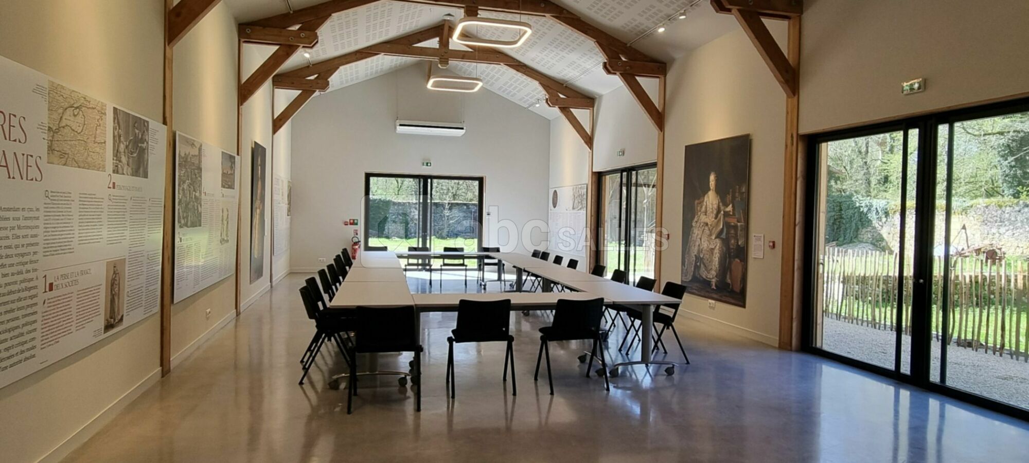 Salle de réception ©Fondation Jacqueline de Chabannes