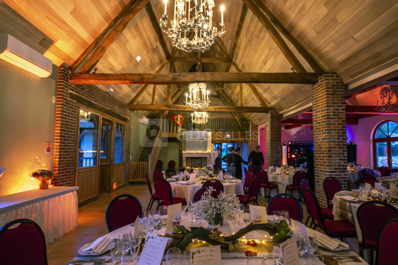 Salle "La Fontaine" - Configuration Diner