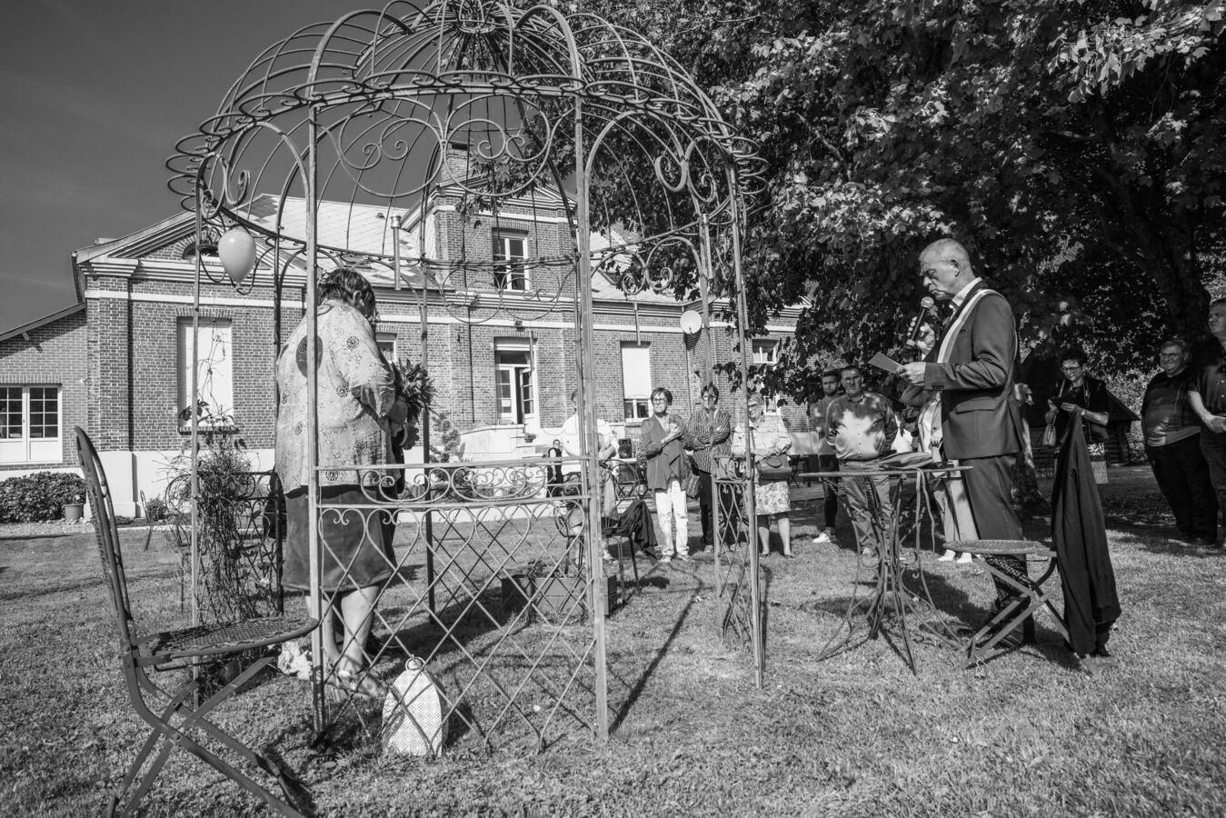 Céremonie parc extérieur