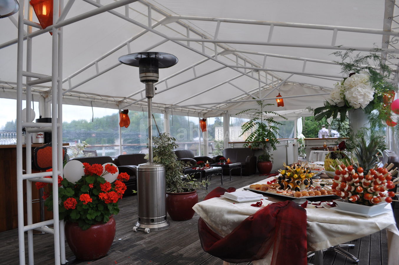 Terrasse couverte