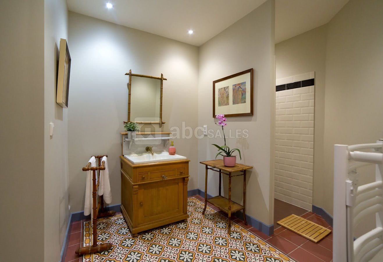 Salle de bains de la Chambre rose