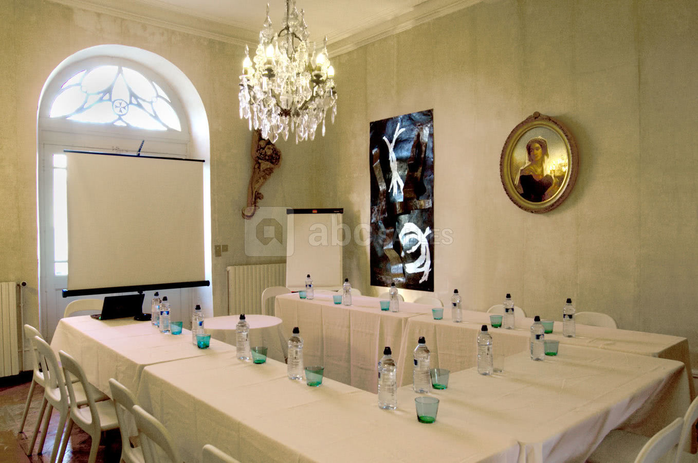 Réunion dans le Salon d'eté