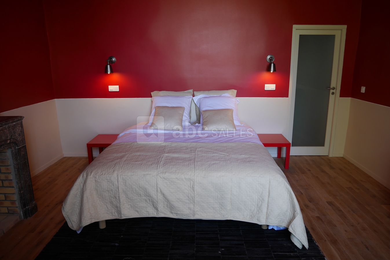Chambre Rouge du château