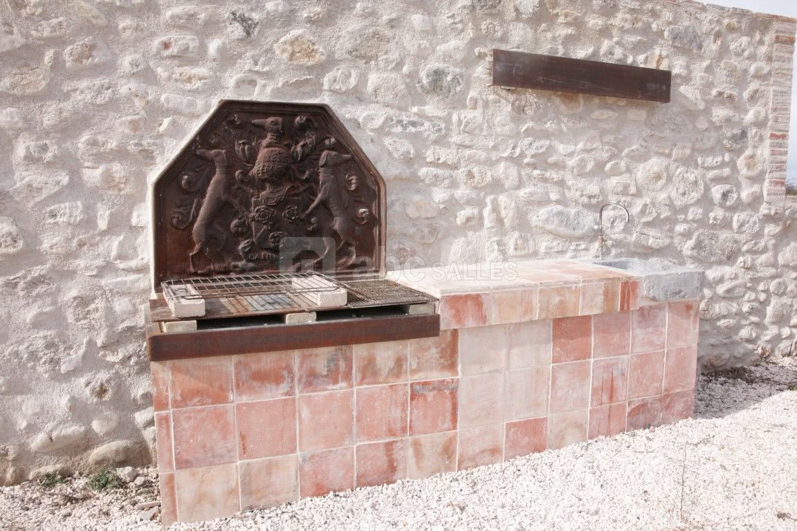 Barbecue dans le jardin du Petit Belric