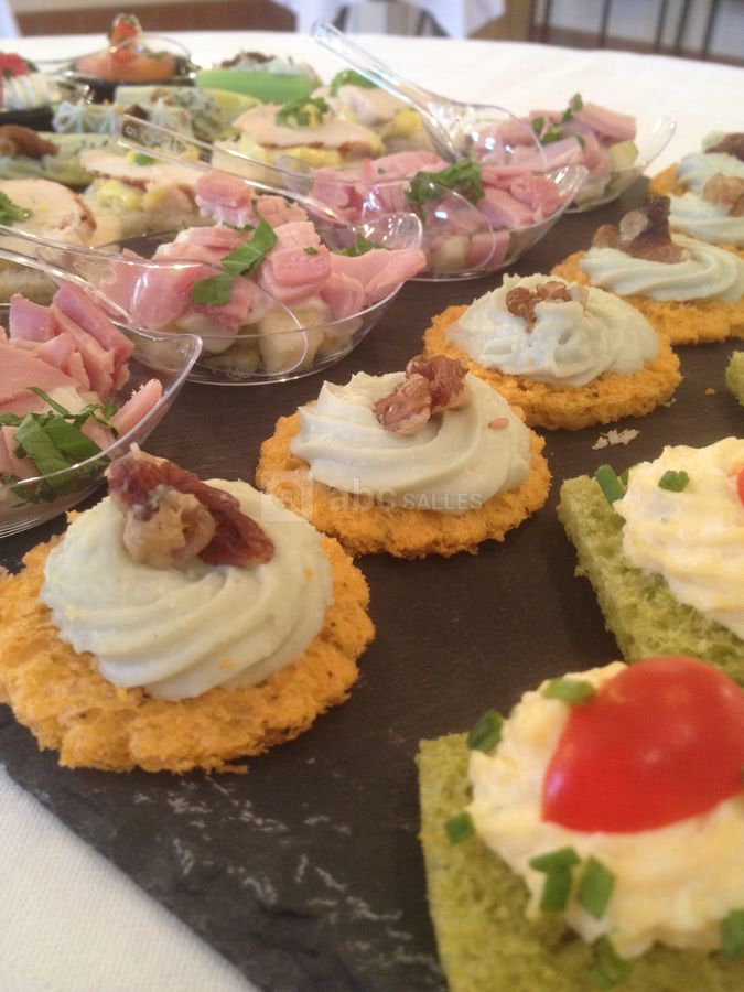 Canapés variés