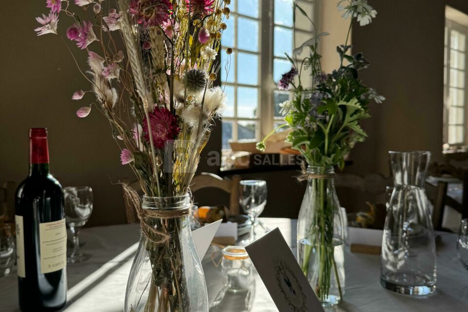 SALLE MEZZANINE - DECORATION DE TABLES