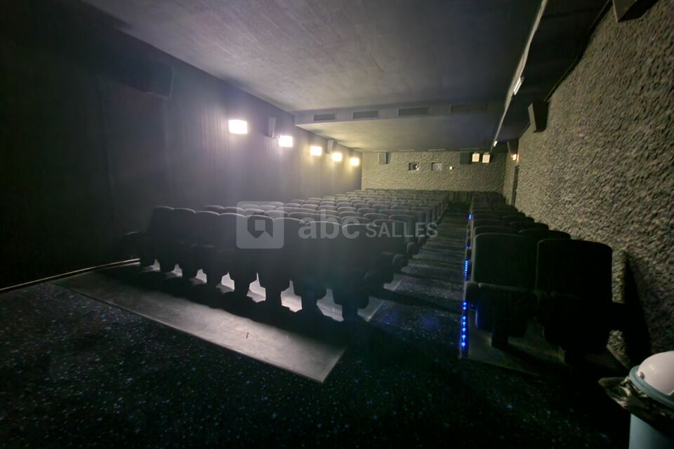 Salle 6, vue sièges, 110 places