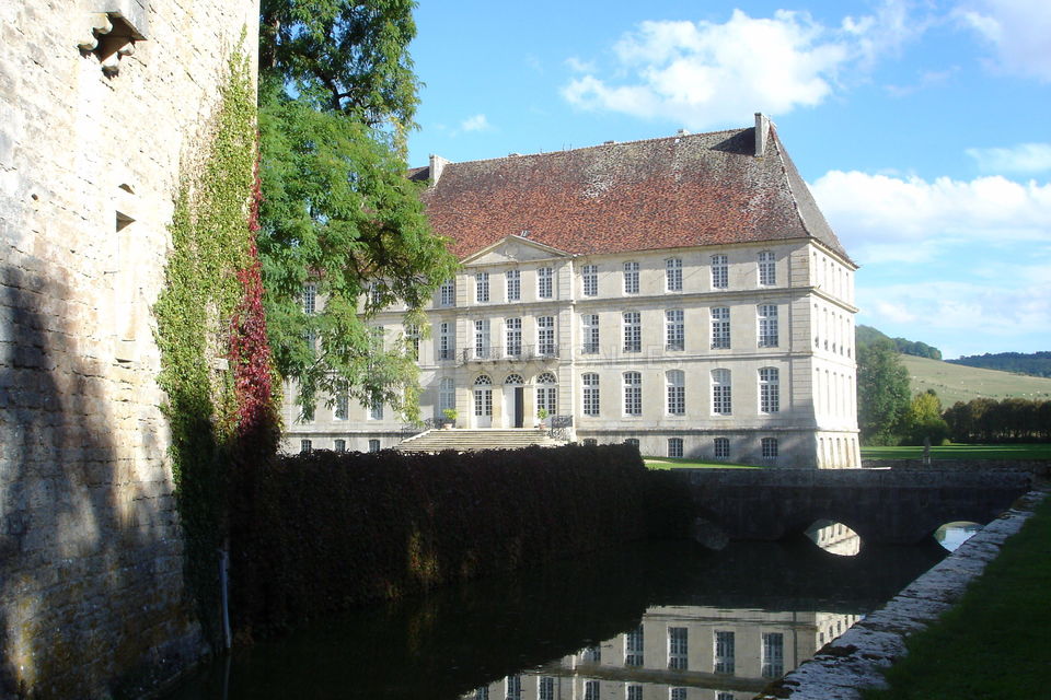 Facade avant du château