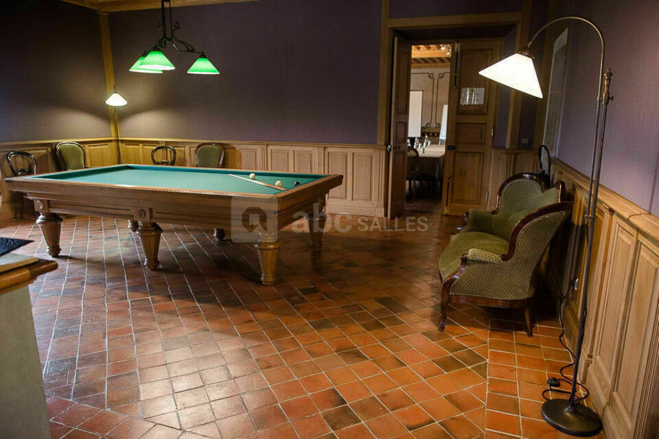 Espace lounge - billard français