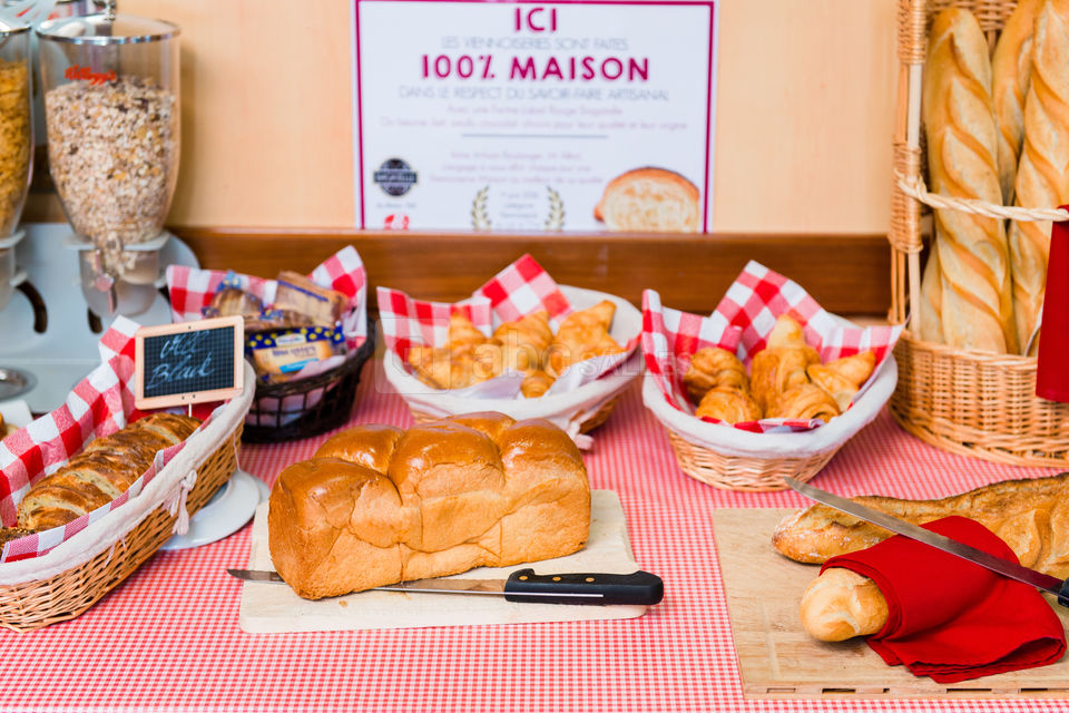 Buffet petit-déjeuner