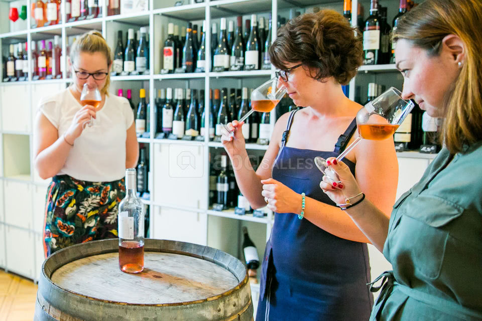 Dégustation de vins