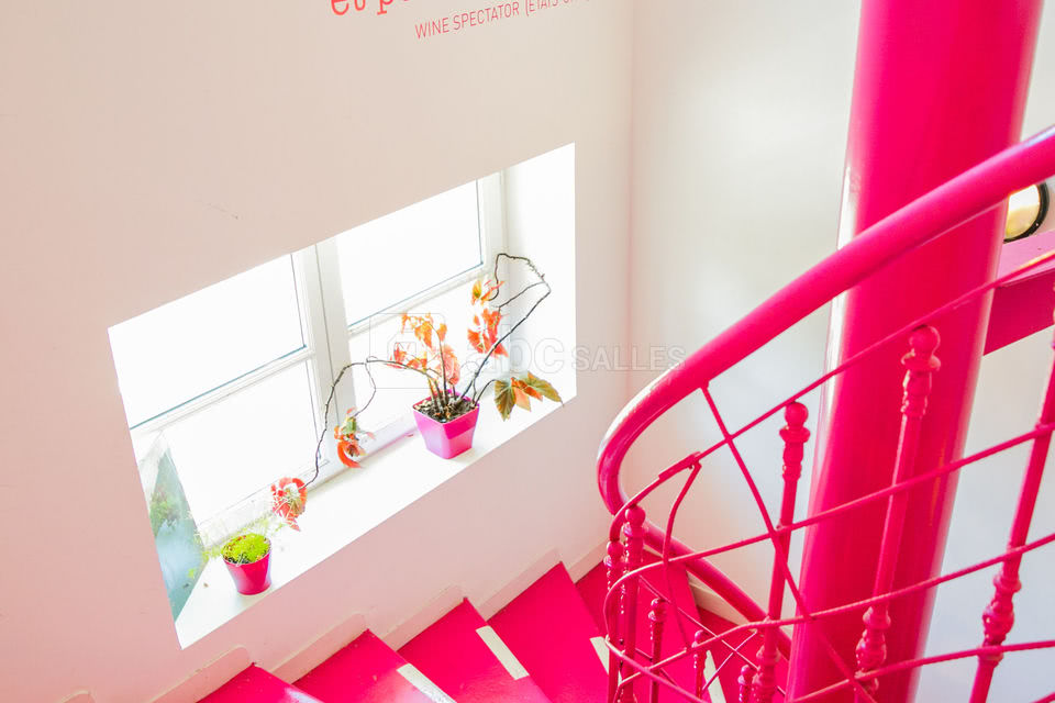 Notre célèbre escalier rose