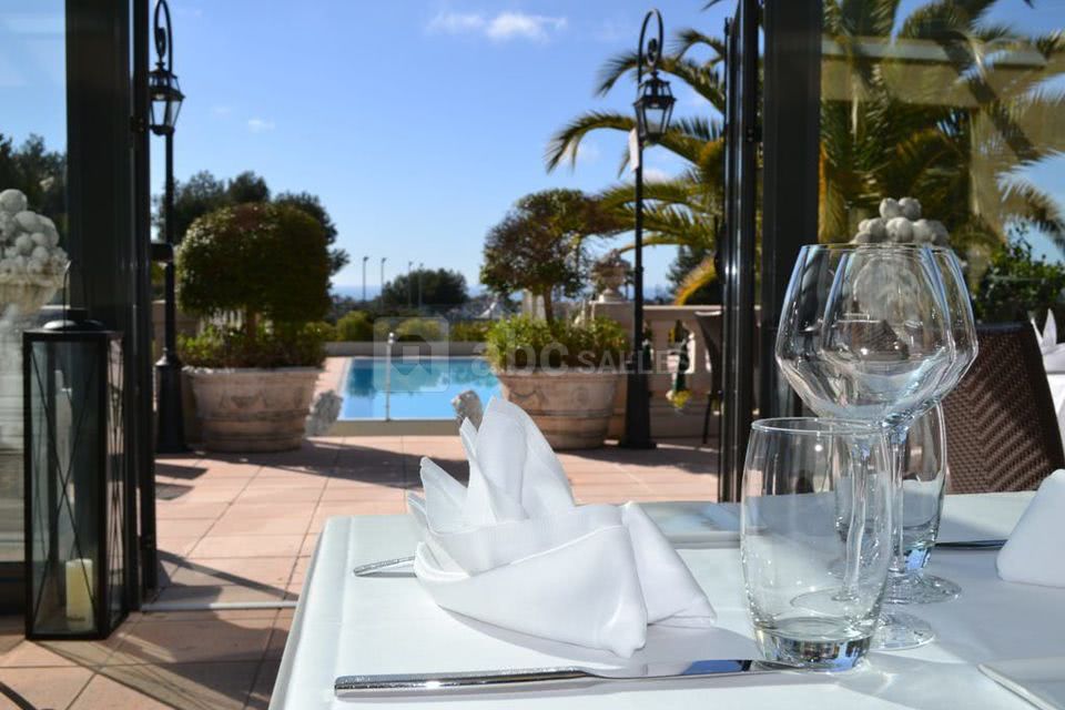 Vue mer du restaurant