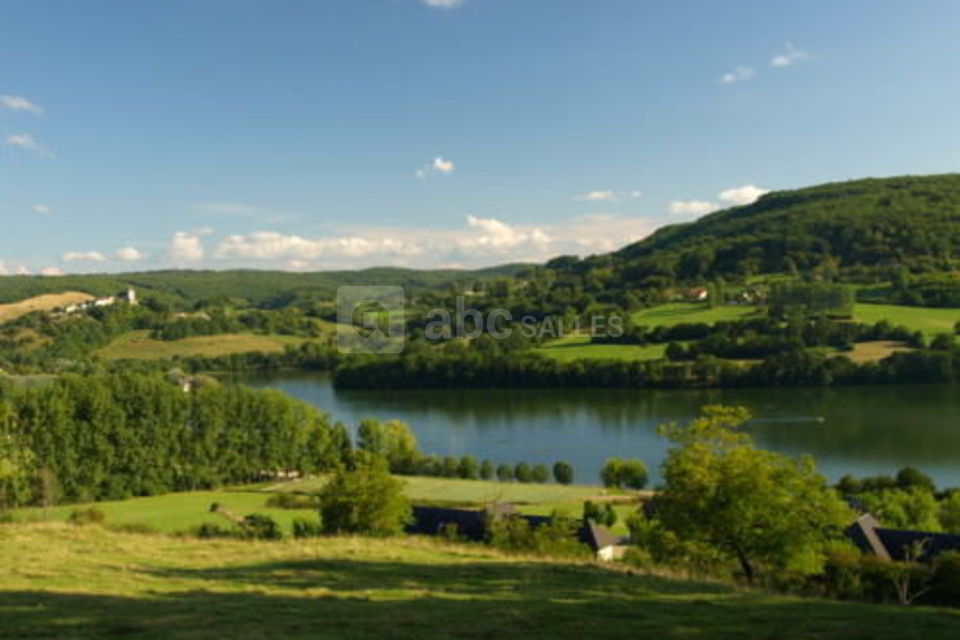 Vue des hameaux du perrier