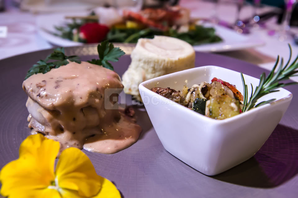 Médaillon de veau aux morilles