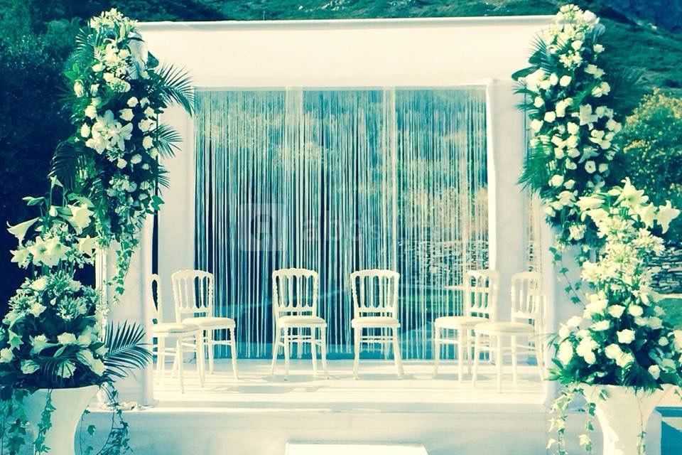 Arche mariage extérieur