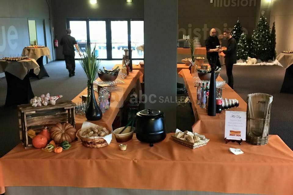 Mise en place traiteur