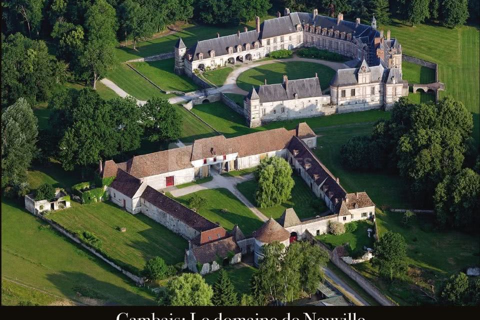 Domaine de Neuville - vue aérienne