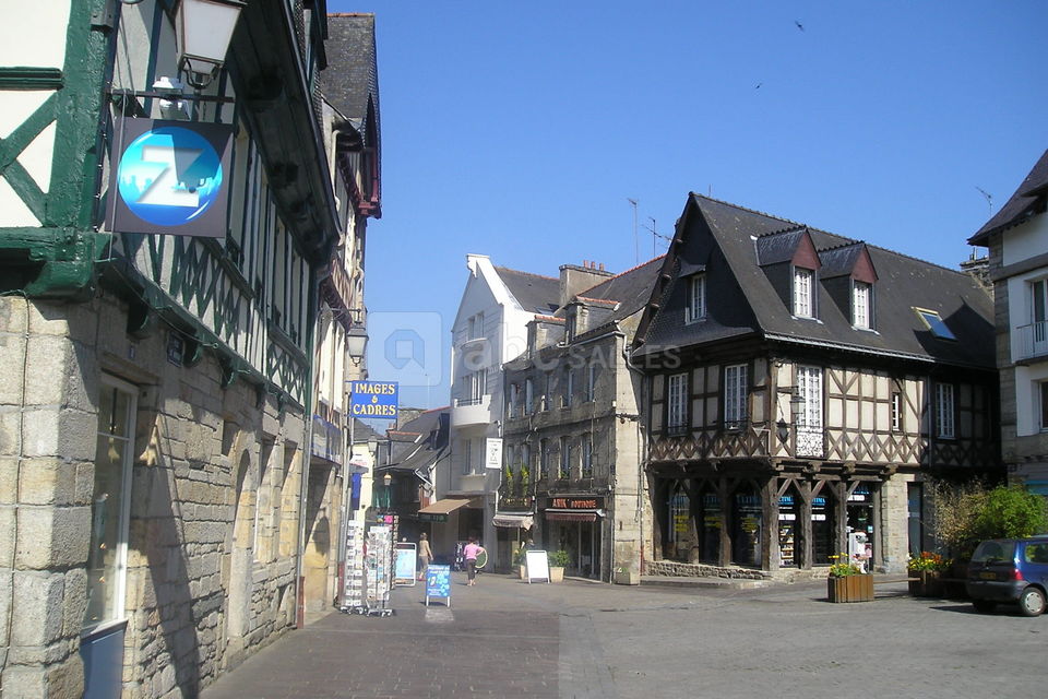 Vue de la ville de pontivy