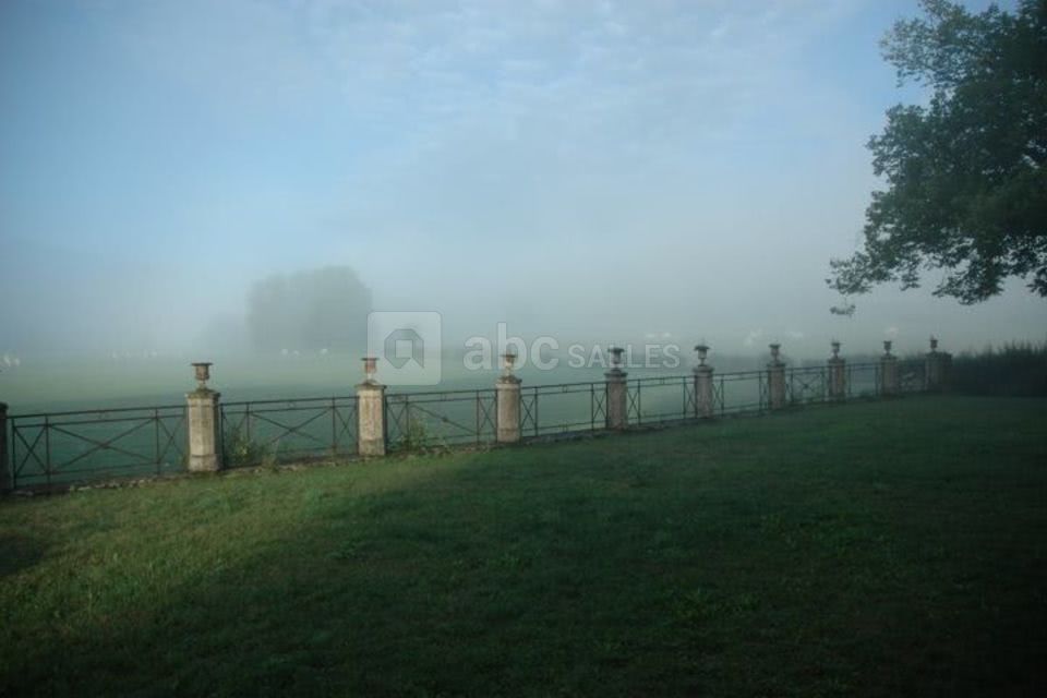 Terrasse avec vue sur la campagne