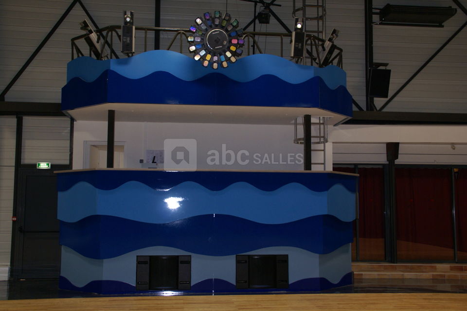 Salle bleue - régie