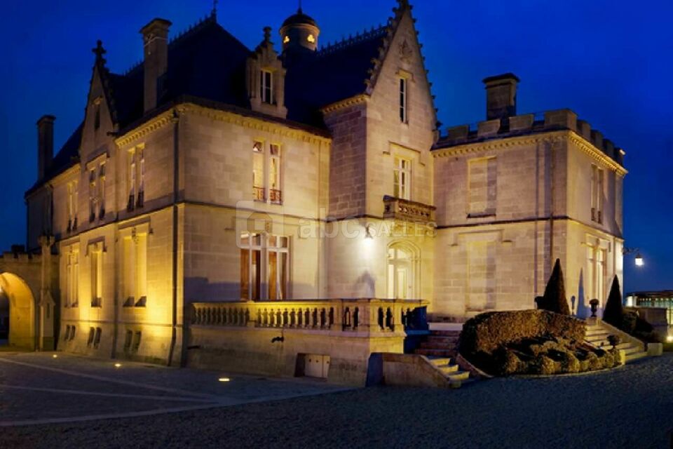 Splendeur du château la nuit