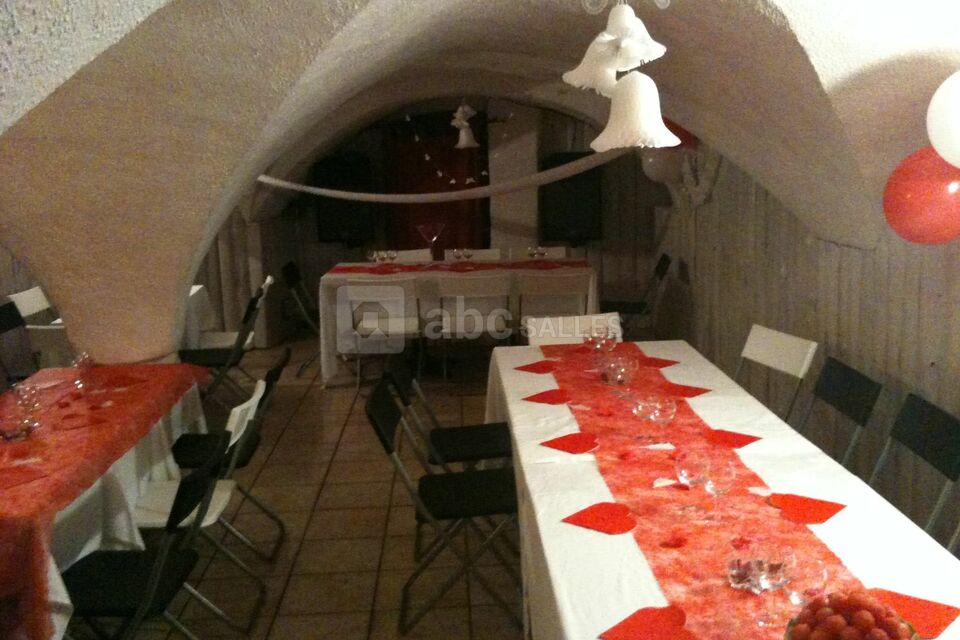 Decoration rouge et blanc