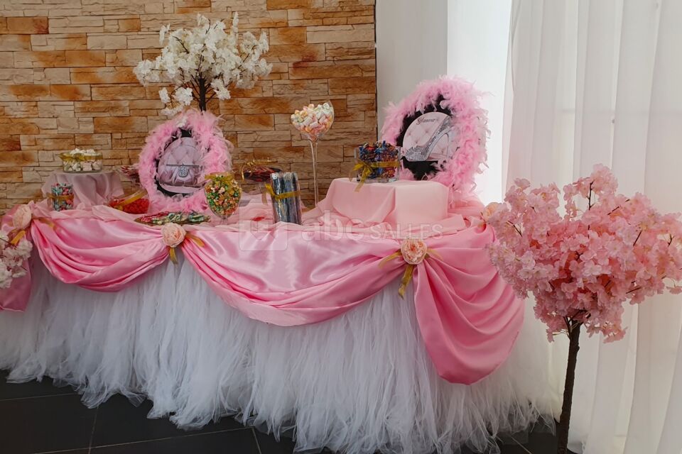 Candy bar dans verrière