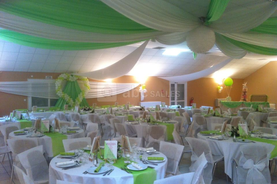 Décoration vert anis