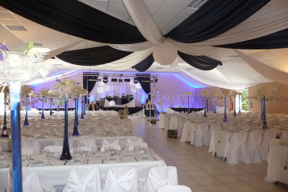 Décoration noire et blanche