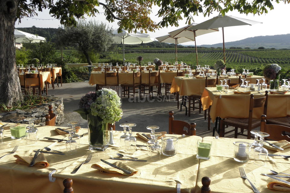 Banquet en extérieur