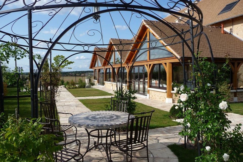Jardin côté orangerie