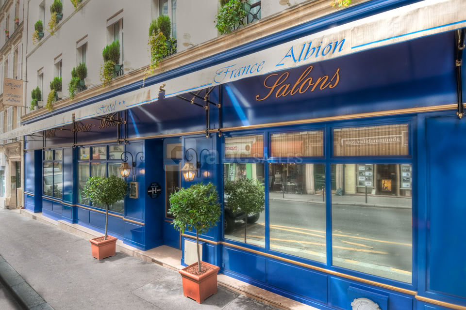 Entrée de l'hôtel