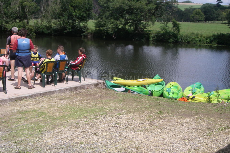 Canoé à la roche à bunel