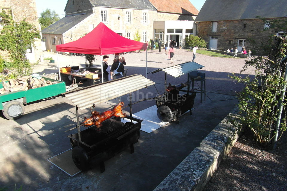 Cochon de lait grille