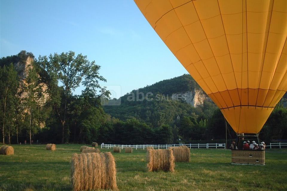 Baptême en montgolfière