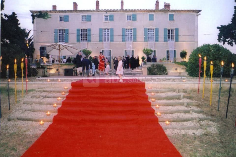 Terrasse du chateau animé