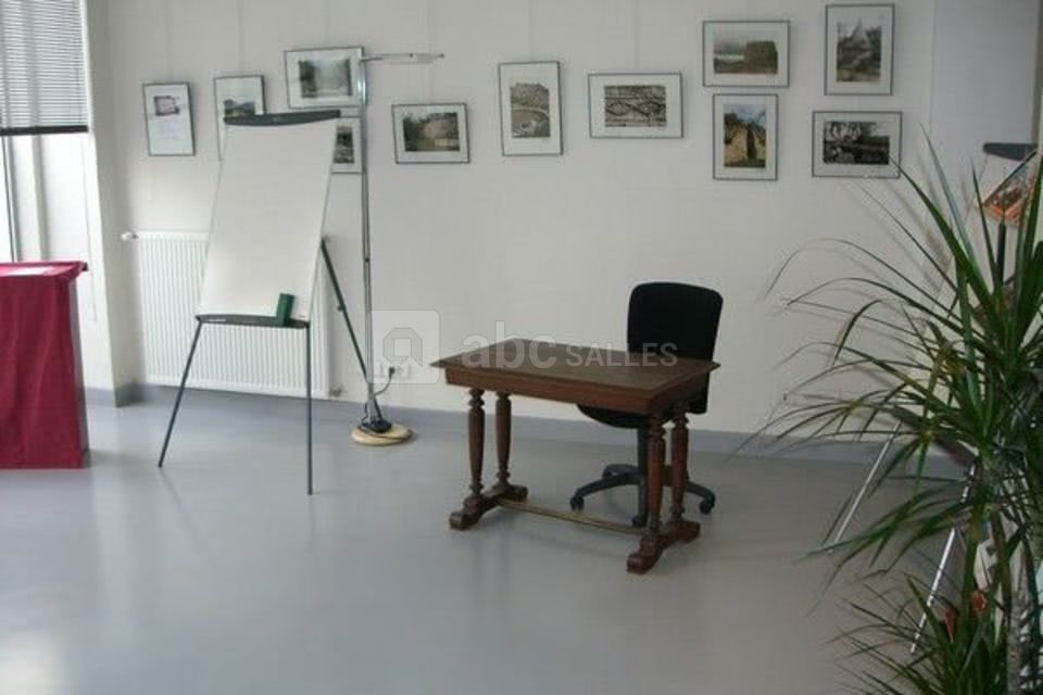 Salle organisée en exposition