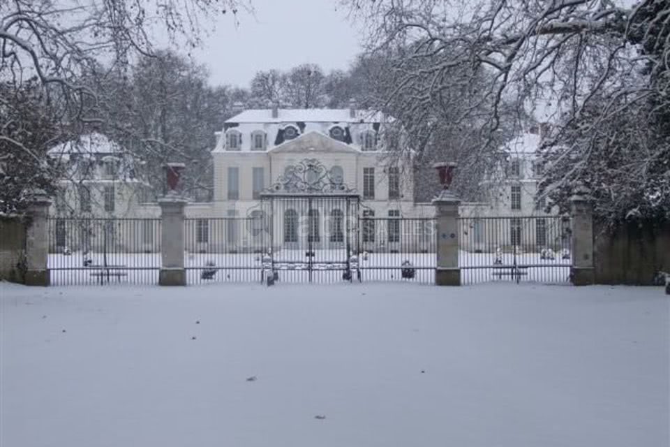 Chateau sous la neige