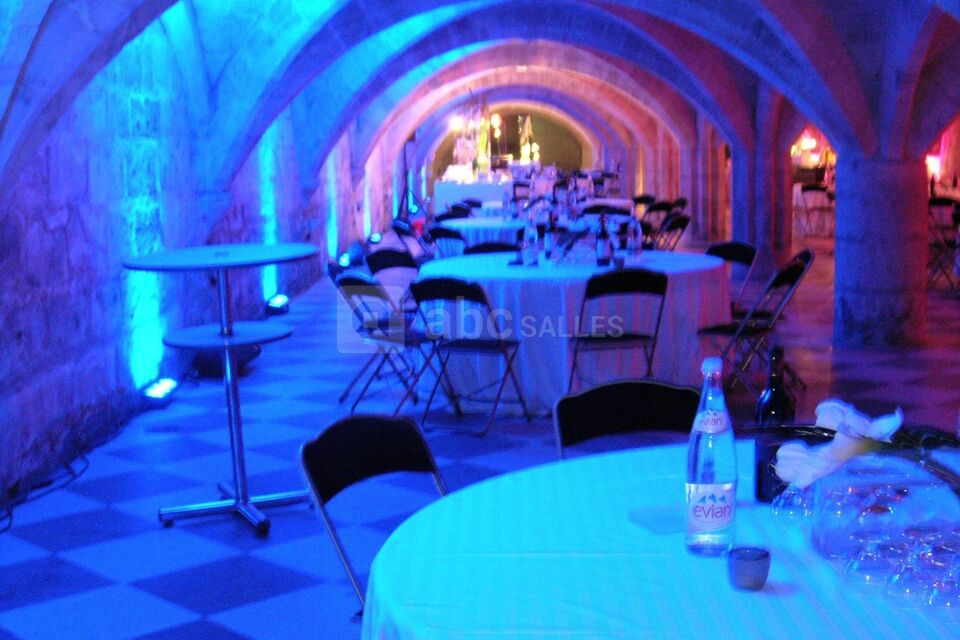 Eclairages d'ambiance Abbaye Royale du Moncel