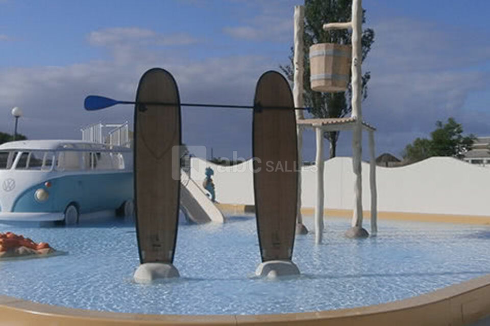 Aire de jeux aquatique