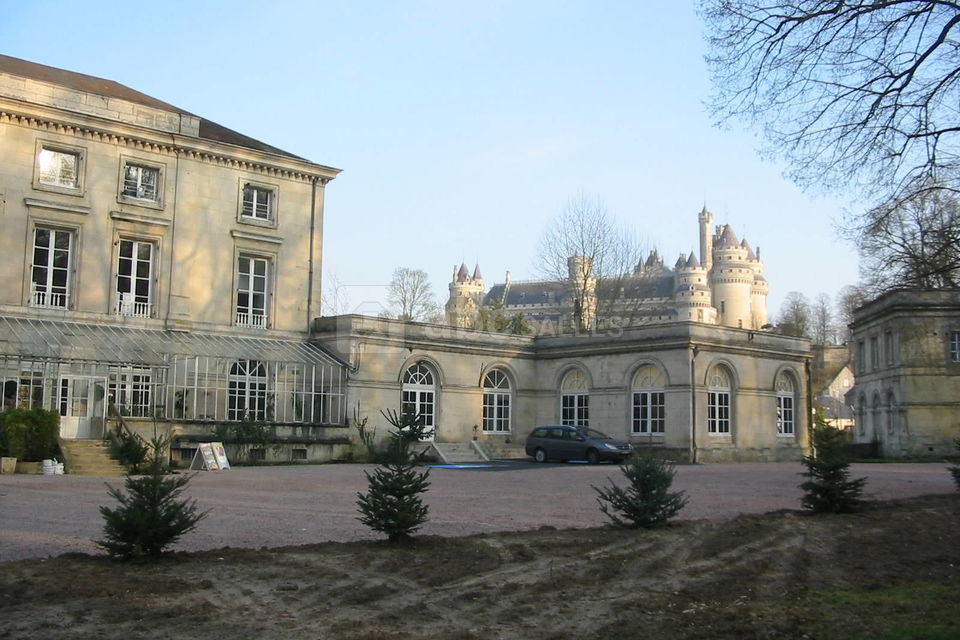 Côté sud du domaine
