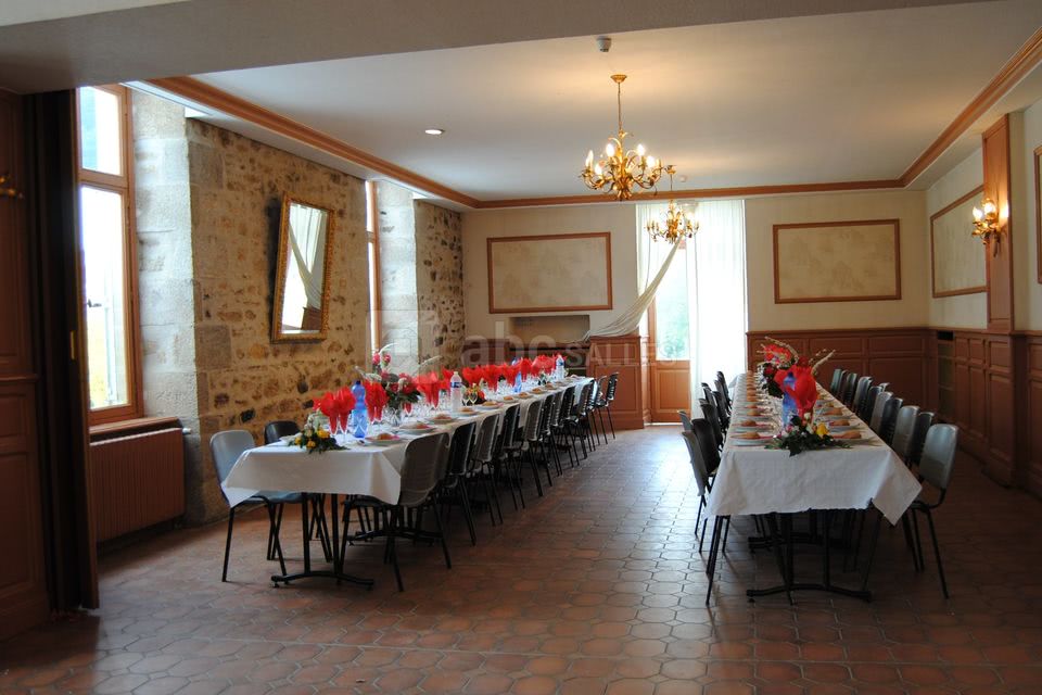 Vue partielle de la salle