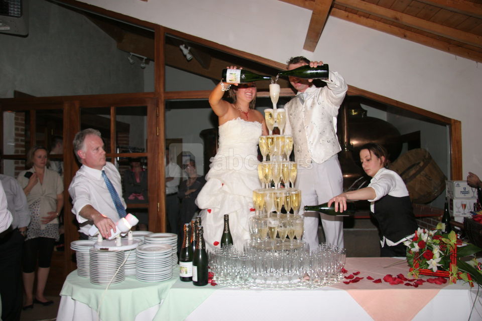 Cascade de champagne