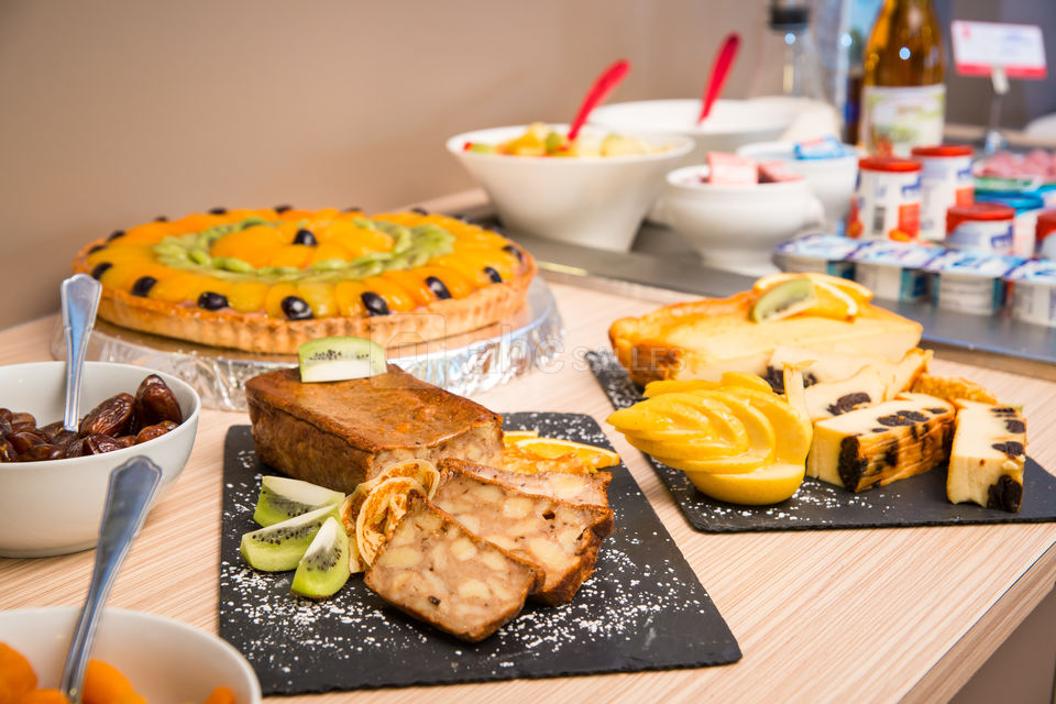 Buffet petit déjeuner